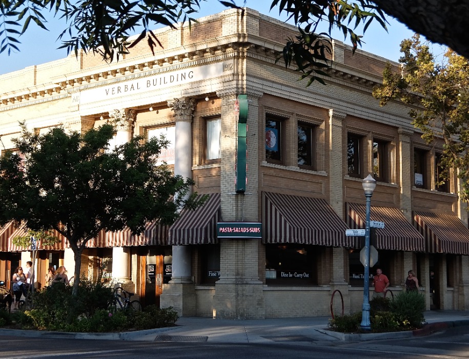 verbal building claremont california